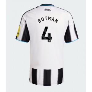 Fotbalové Dres Newcastle United Sven Botman #4 Domácí Oblečení 2025-26 Krátký Rukáv